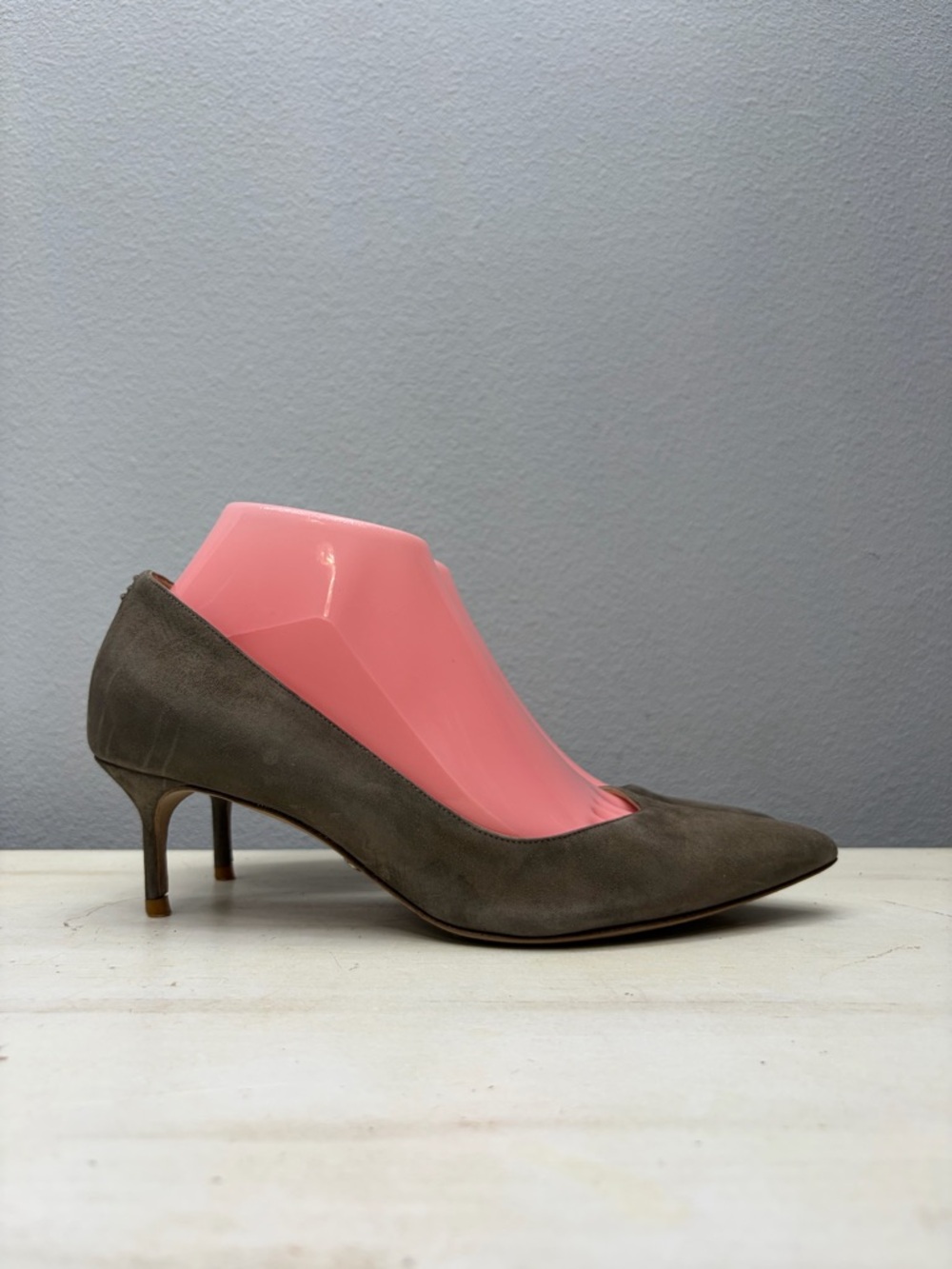 Sarah Flint Brown Suede Pumps Size 39 - Picture 3 of 8